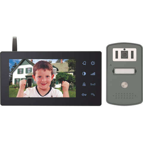 Wireless Digital Video Doorphone 2.4GHz