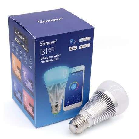 Smart LED Light - SONOFF B1 WiFi Smart Home Colorful Energy-saving Light Bulb