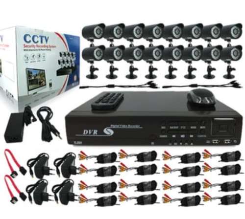 16 Channel 16 Camera security recording system with internet and 3g viewing