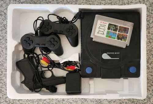 ENDING - MAN Terminator 2 Computer Video Game Console + 4 in 1 Game Cartridge (RETRO) [8-bit]