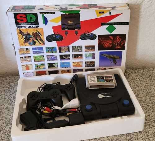 ENDING - MAN Terminator 2 Computer Video Game Console + 4 in 1 Game Cartridge (RETRO) [8-bit]