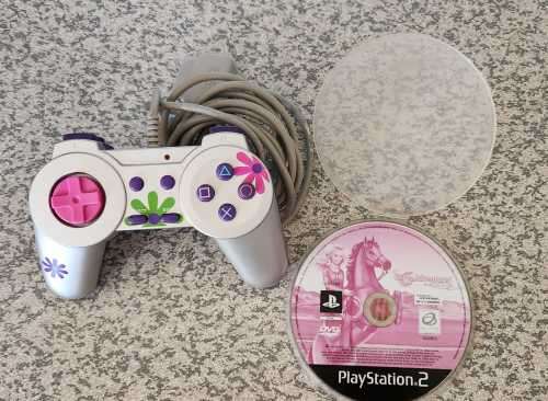 Barbie PS2 Controller + Barbie Horse Adventures PS2 Game