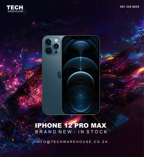 2021 iPhone 12 Pro MAX 128GB PACIFIC BLUE