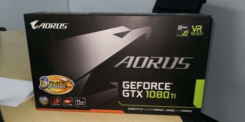Aorus GTX1080ti 11GB