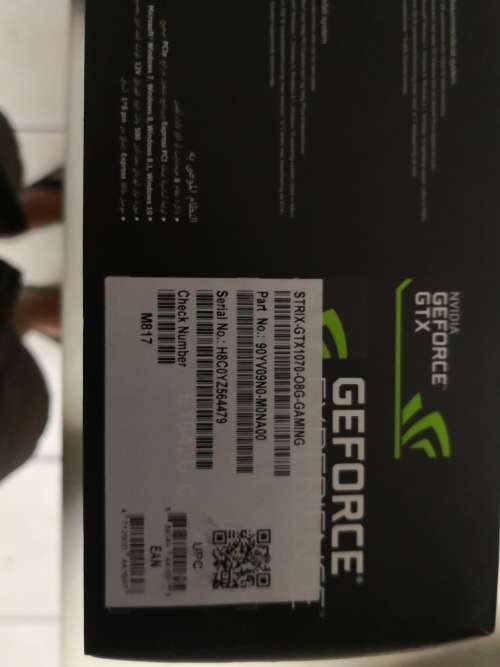 Geforce GTX1070 8GB