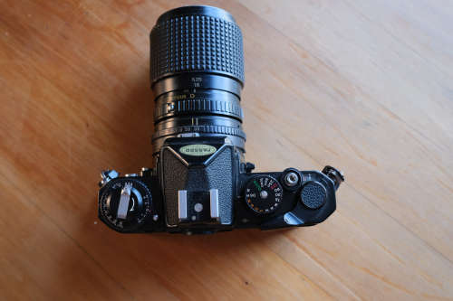 Nikon FE with Tokina 35-105mm f3.5-4.3 lens - Nikon shutter stuck