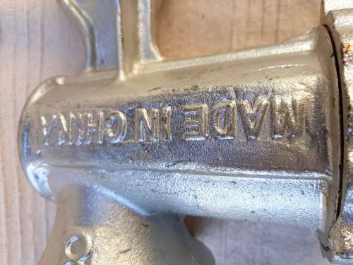 PARTS OF THIS LOVER MINCER MADE IN CHINA