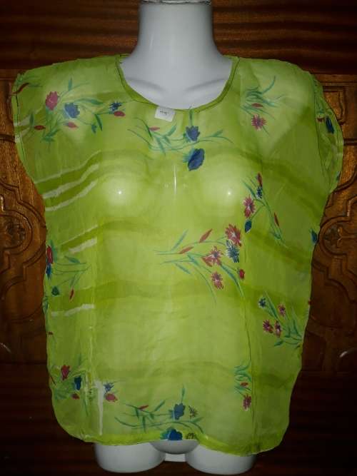 LADIES TOP THIN MATERIAL - GREEN