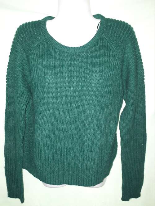 LADIES GREEN JERSEY - MAKE: FREE 2BU - SIZE: M