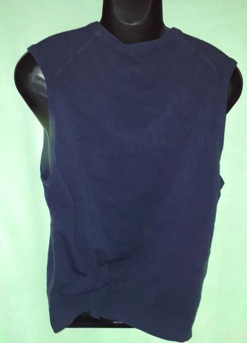 MENS BLUE PULLOVER - MAKE: WOOLWORTHS - SIZE: XL