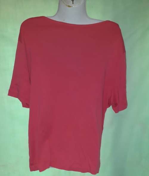 LADIES PINK/WHITE - MAKE: CASUAL COMFORT - SIZE: 24/26