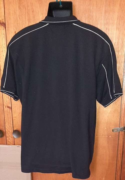 MENS - BLACK GOLF SHIRT - MAKE - MARCO - SIZE - NO SIZE