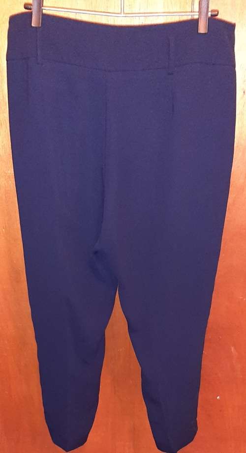 LADIES - DARK BLUE PANTS - MAKE - ZARA - SIZE - XL