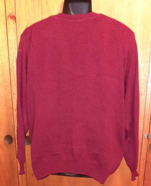 MENS - MAROON JERSEY - MAKE - LA MODE MONSIEUN - SIZE - NO SIZE