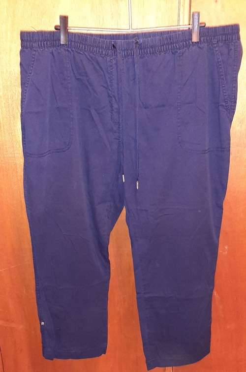 LADIES - BLUE PANTS - MAKE - WOOLWORTHS - SIZE - XL