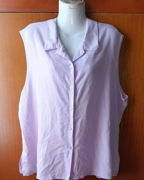 LADIES - PURPLE BLOUSE - MAKE - JUDY`S PRIDE - SIZE - XXL