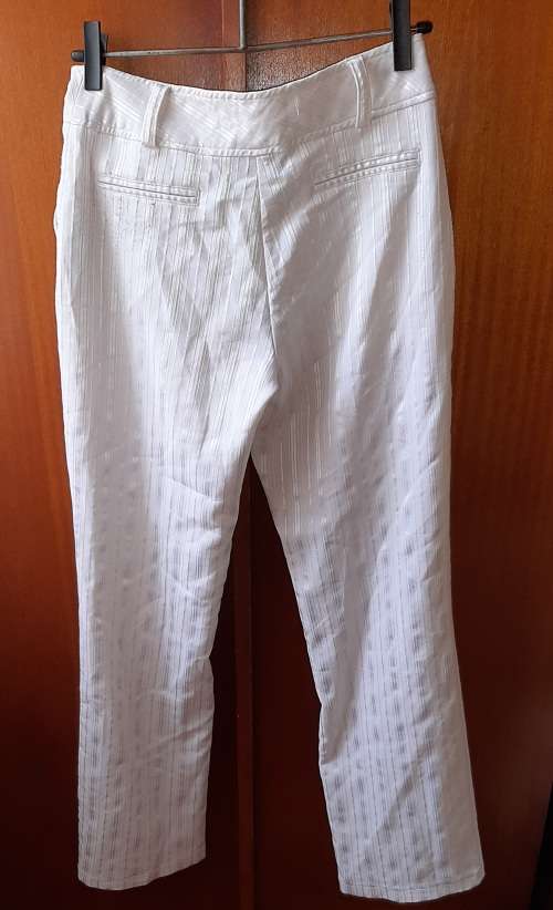 LADIES - WHITE PANTS - MAKE - INSYNC - SIZE - 32