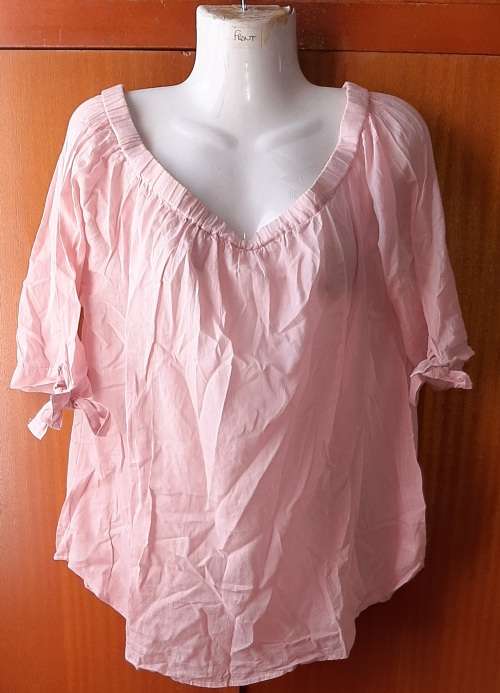 LADIES - PINK TOP - MAKE - TRUWORTHS - SIZE - 42