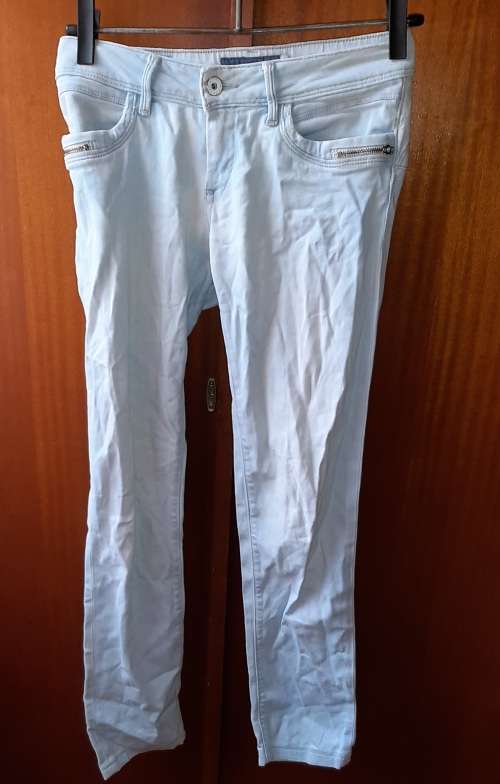 LADIES - LIGHT BLUE JEANS - MAKE - SALSA - SIZE - 27