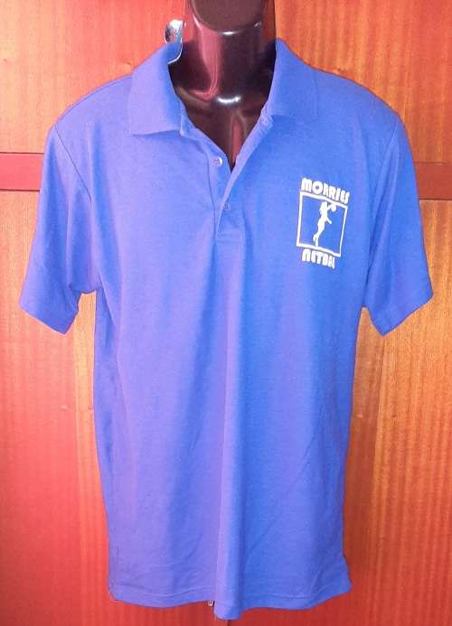 MENS - BLUE SHIRT - MAKE - NO MAKE - SIZE - NO SIZE