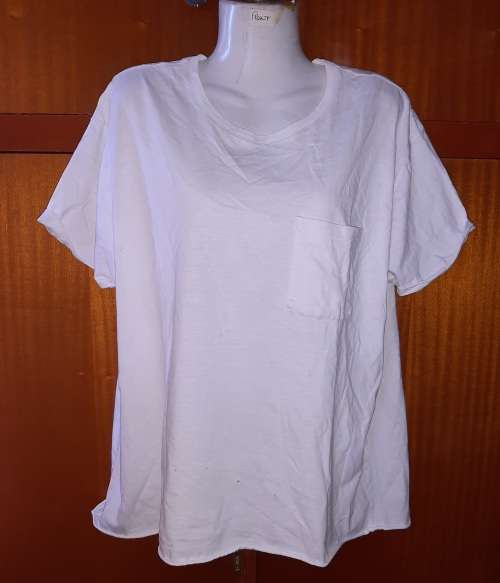 LADIES - WHITE TOP - MAKE - COTTON ON - SIZE - XL - GG