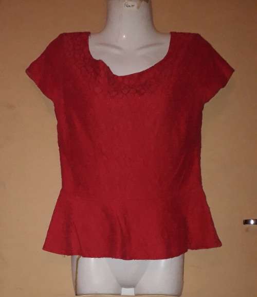 Special!! LADIES - RED TOP - MAKE - STUDIO W - SIZE - 10-34
