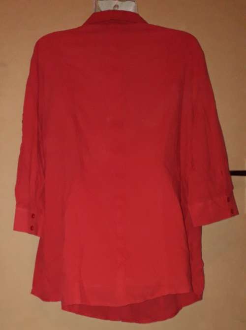 Ladies - Dark Orange Blouse - Make - Penny C - Size - 20
