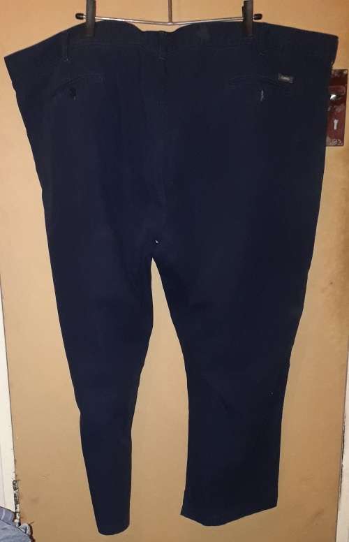 Mens - Dark Blue Pants - Make - Ventini - Size - 54