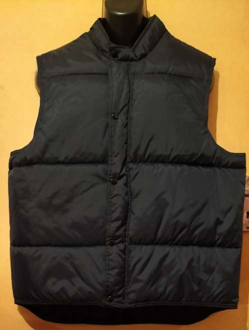 Mens - Dark Blue Sleeveless Jacket - Make - Eskimo - Size - XXL