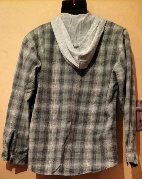 Mens - Multicolored Hoddie Shirt - Make - Woolworths - Size - M