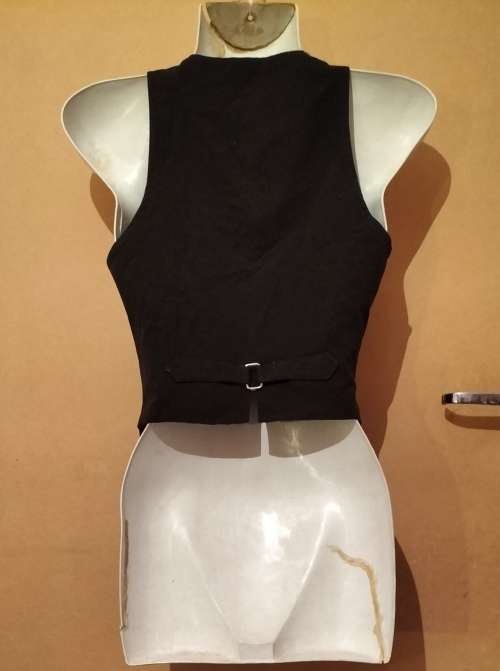 Ladies - Black Waistcoat - Make -Petite by Kelso  - Size - 6/P