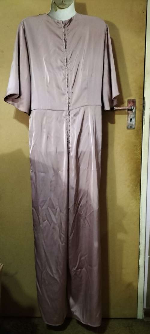 Ladies - Long Purple Evening Dress - Make - Pagani - Size - 14