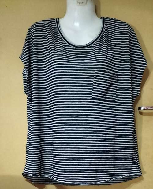 Ladies - Multicolored Top - Make - Real Basics - Size - L