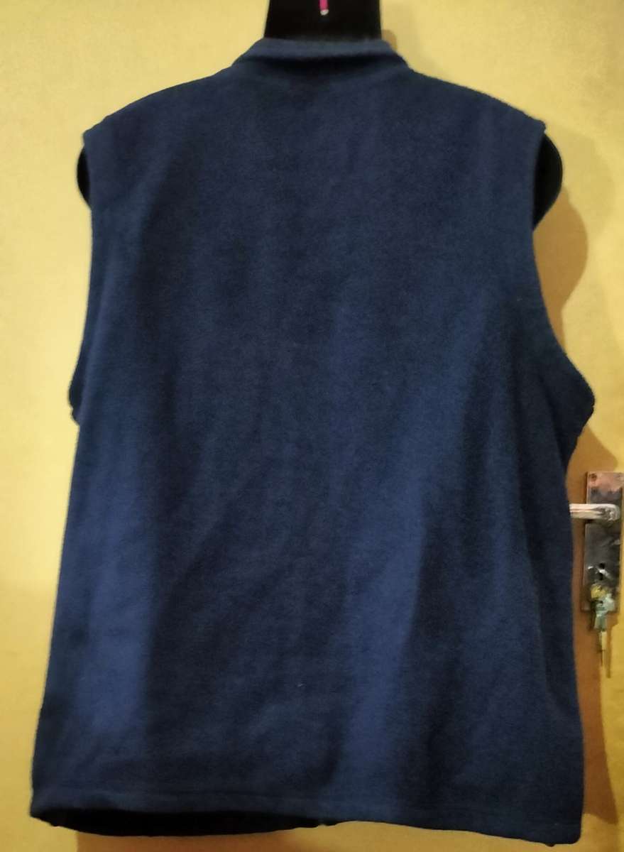 Mens - Blue Sleeveless Jacket - Make - no make - Size - no size