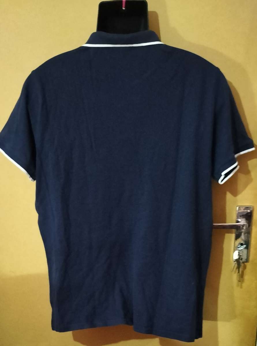 Mens - Blue & White Shirt  - Make - OR Oakridge - Size - XL