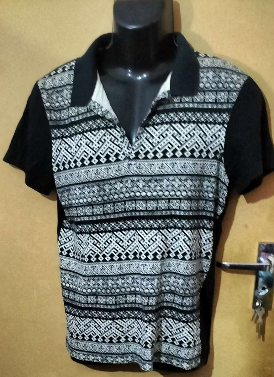 Mens - Multicolored Shirt - Make - RT - Size - S