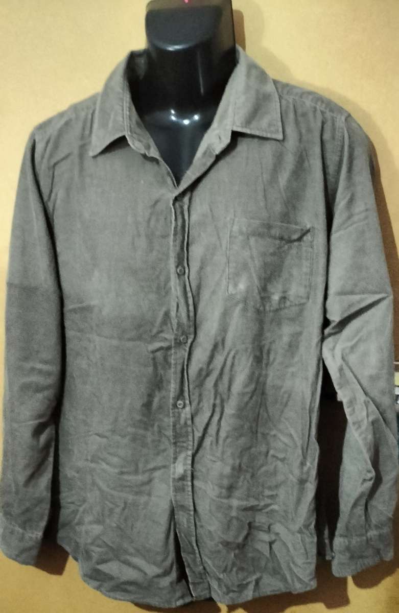 Mens - Brown Shirt - Make - Oakridge - Size - XL