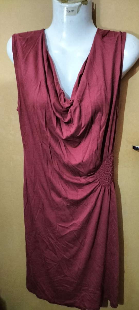 Ladies - Maroon Dress - Make - Zara Collection - Size - L