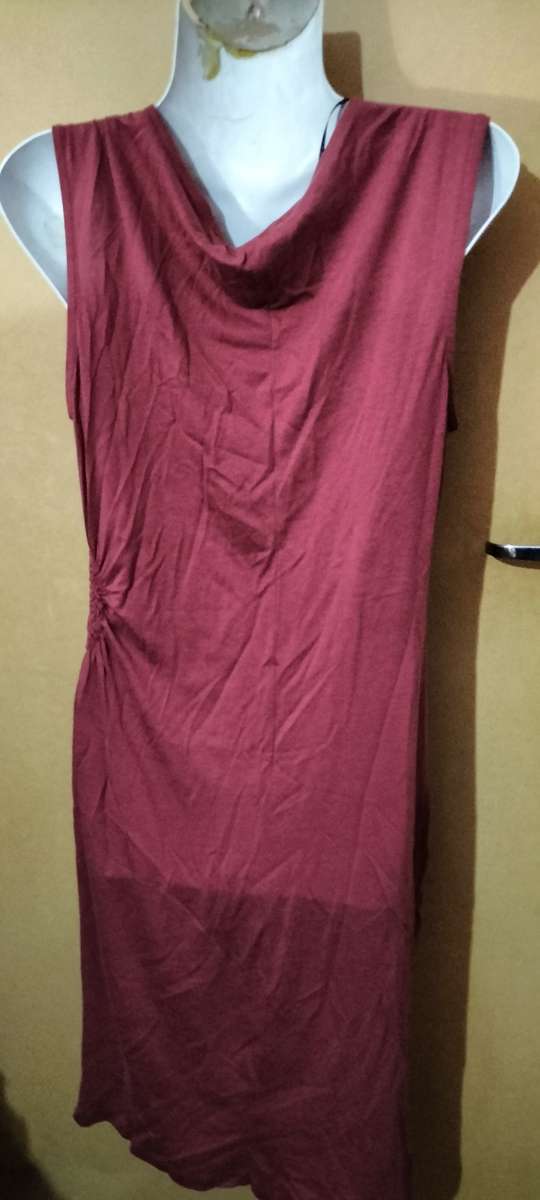 Ladies - Maroon Dress - Make - Zara Collection - Size - L