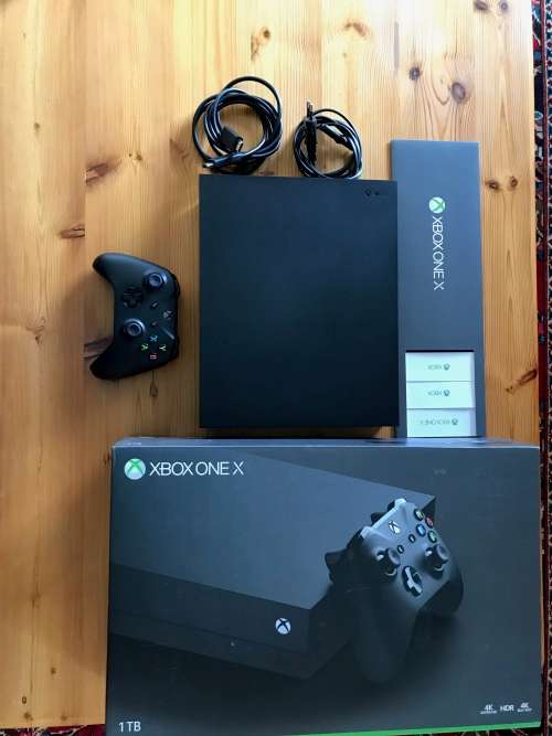 Xbox One X 1TB Bundle with 8 Games