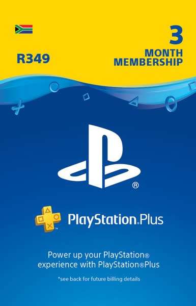 PLAYSTATION PLUS 3 MONTHS MEMBERSHIP (ZA)