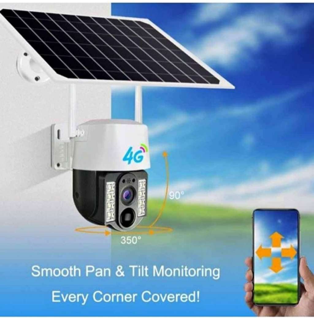 V380 VRT-VC3-G 4G Solar Powered Wifi Camera