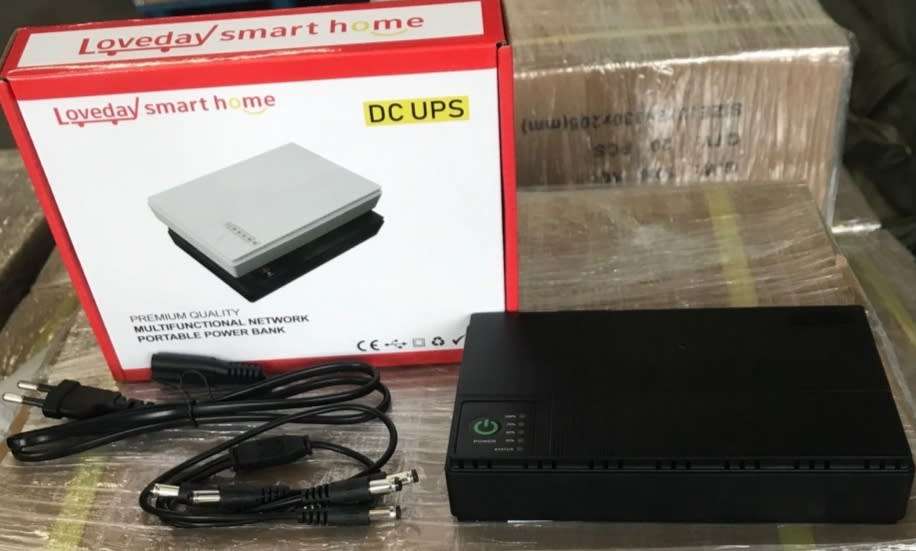 Mini Portable DC UPS 10400 mAh