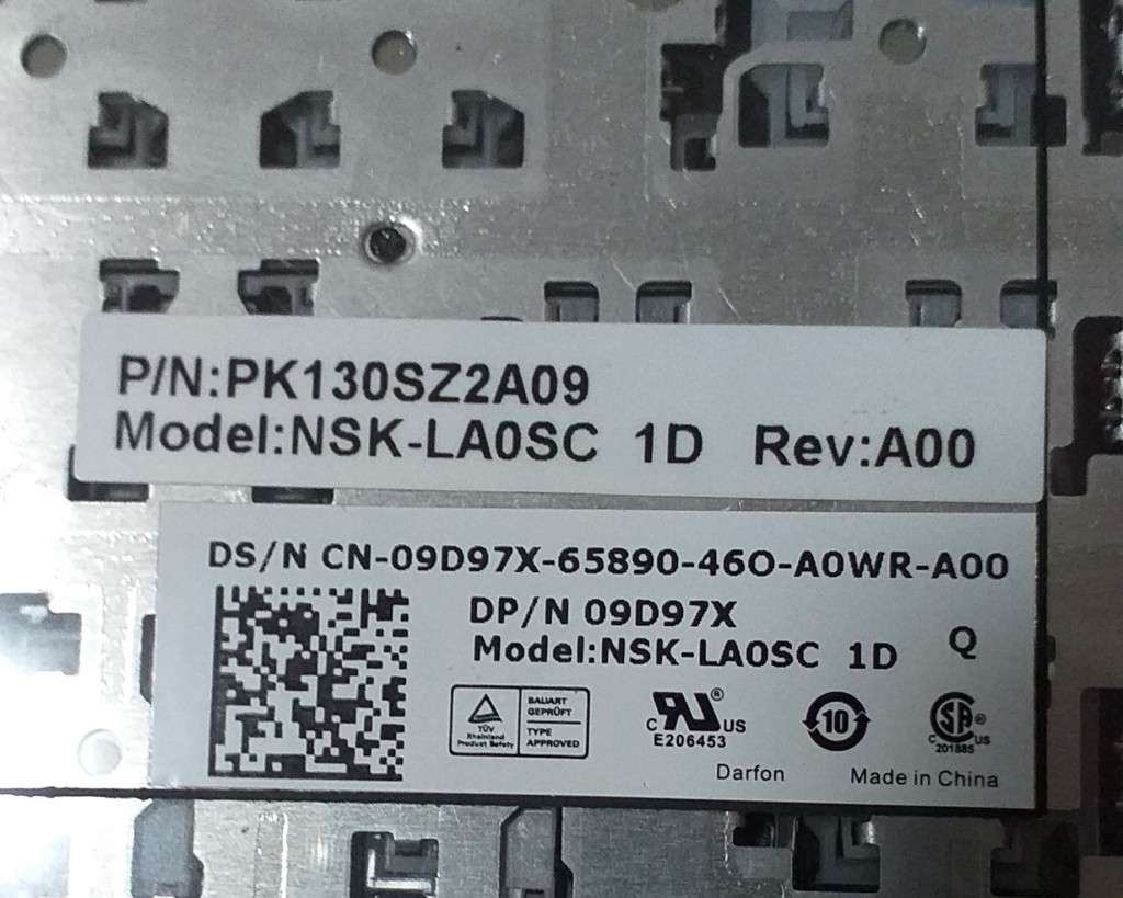 Dell inspiron 15 3521 Keyboard