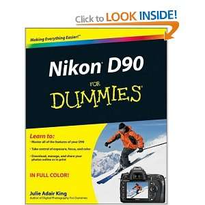 Nikon D90 For Dummies [Paperback] by Julie Adair King