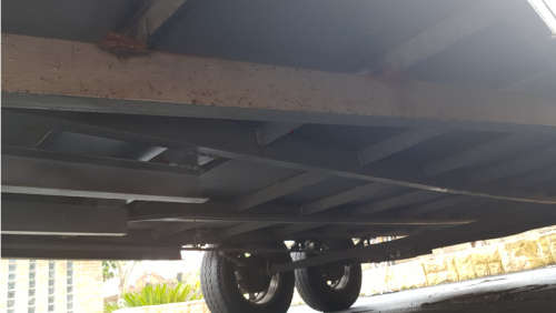 Trailer double braked axle 3.5 ton