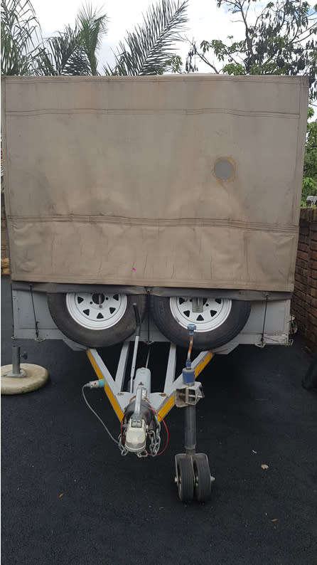 Trailer double braked axle 3.5 ton