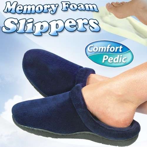 Comfort Pedic Memory Foam Slippers