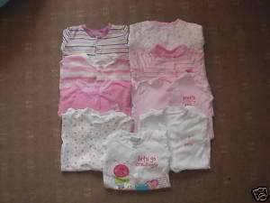 Job lot baby girls clothes, over 25 items, 0 - 3 months