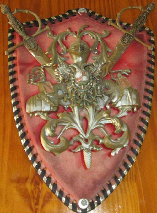 Knights Shield With Swords NO 2